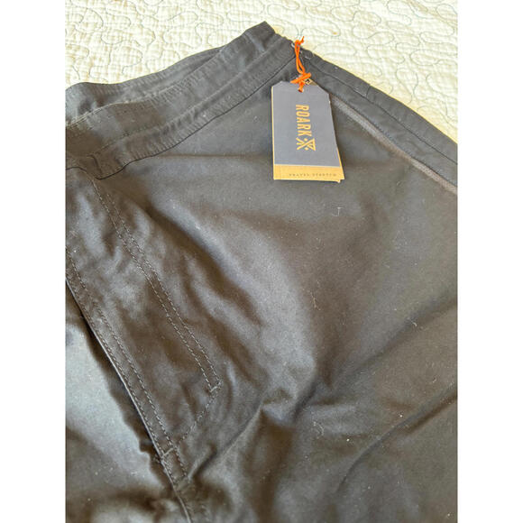 Roark Men's Black Layover 2.0 Pants with Drawstring Waist Size 38 #610 - Picture 10 of 12